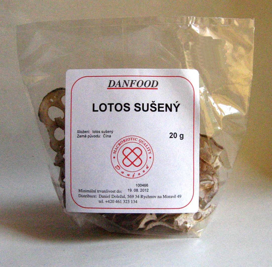 Lotus kořen čerstvý (na váhu)