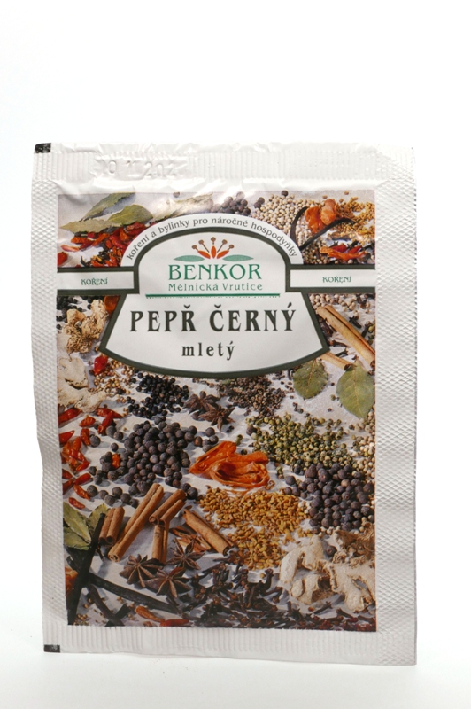 Pepř černý mletý 20g