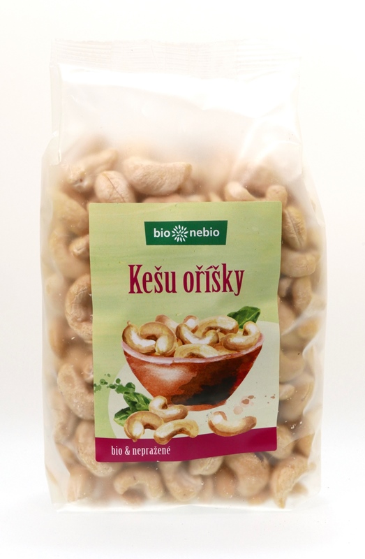 Kešu oříšky 400g BIO