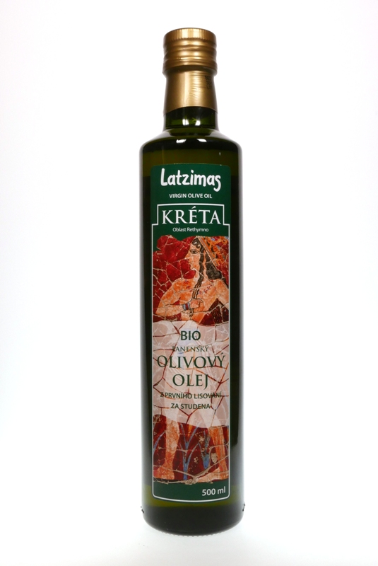 Olej olivový Kréta 500ml BIO