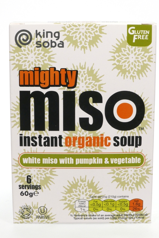 Miso polévka instant s dýní a zeleninou 60g BIO