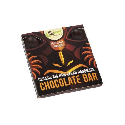 Čokoládka 95% kakao se skořicí 35g RAW, BIO