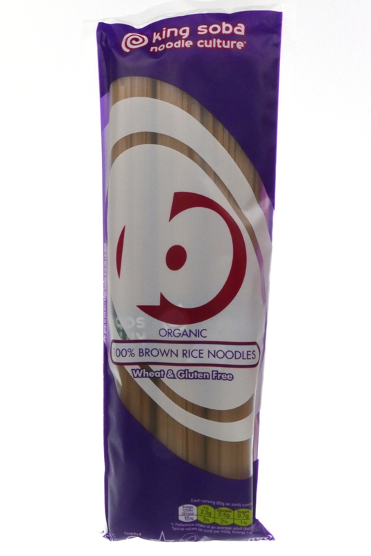 Nudle z hnědé rýže 250g BIO