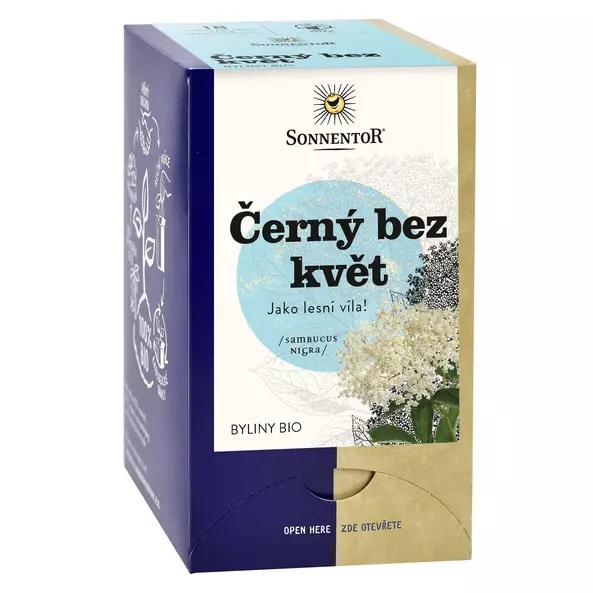 Černý bez květ-sáčky 27g BIO