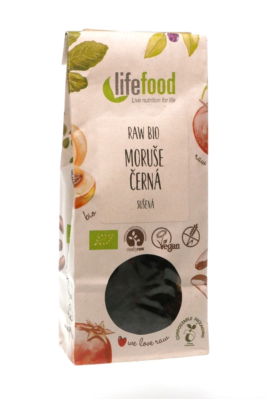 Moruše černá 100g RAW, BIO
