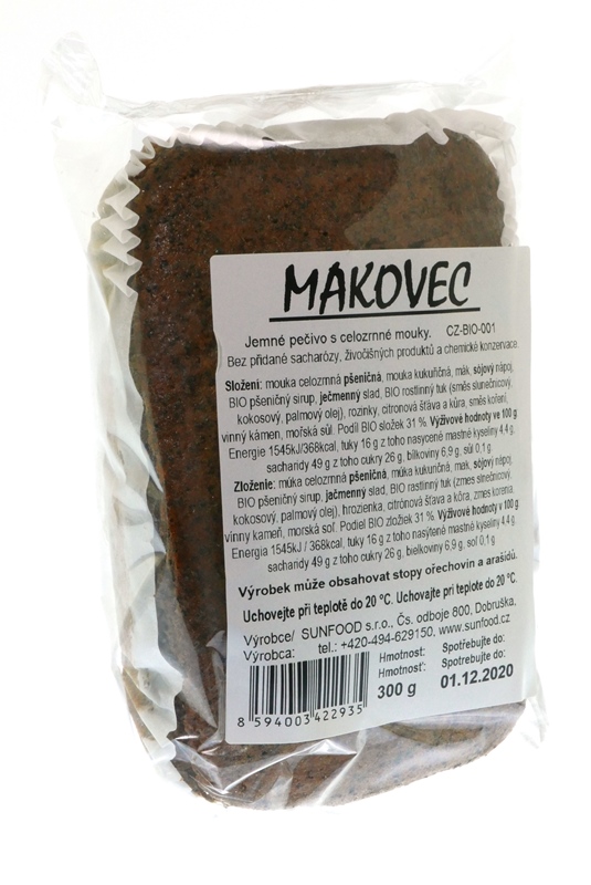 Makovec 300g