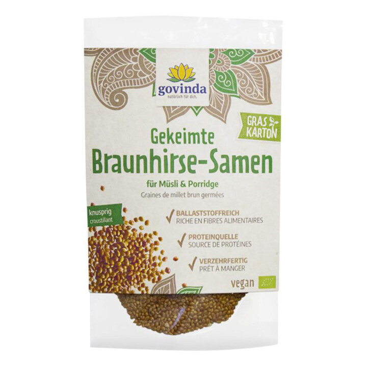 Proso hnědé, naklíčené 125g BIO