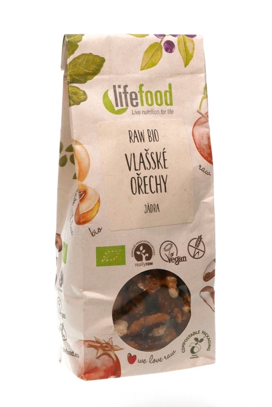 Ořechy vlašské 100g RAW, BIO