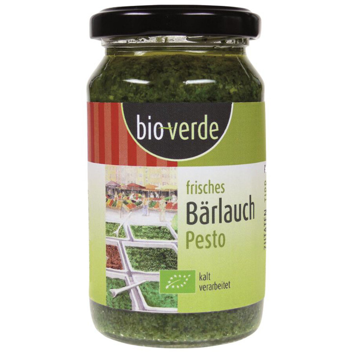 Pesto s česnekem medvědím 165g BIO