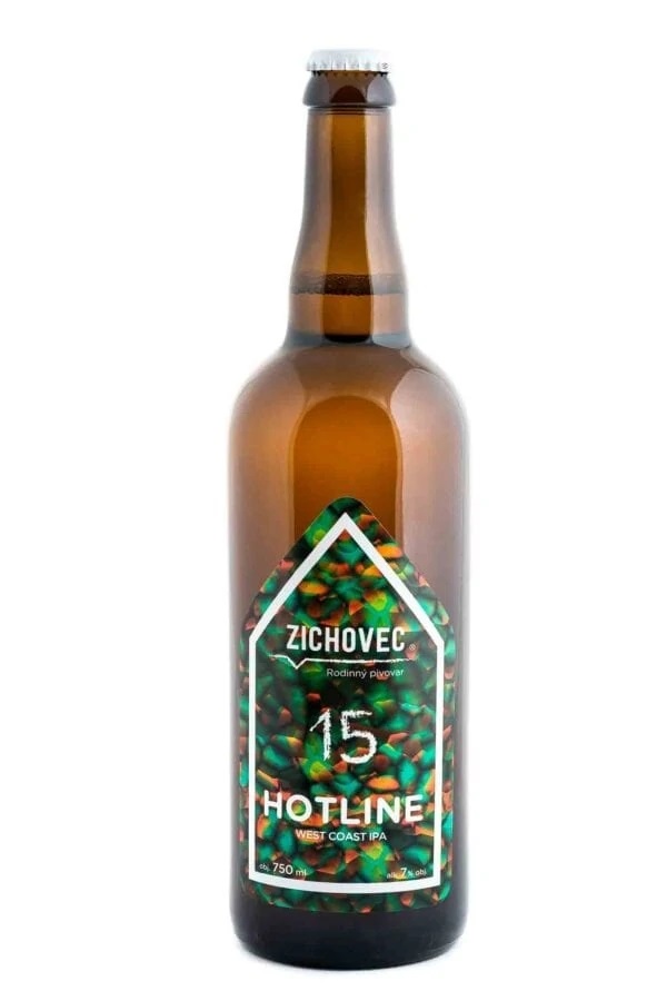 Hotline West Coast IPA 15° sklo 0,75l 