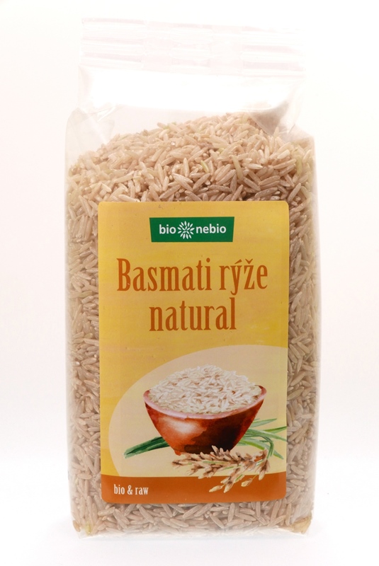 Rýže basmati natural 500g BIO