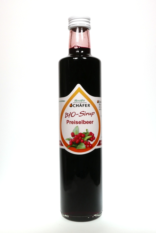 Sirup brusinkový 500ml BIO