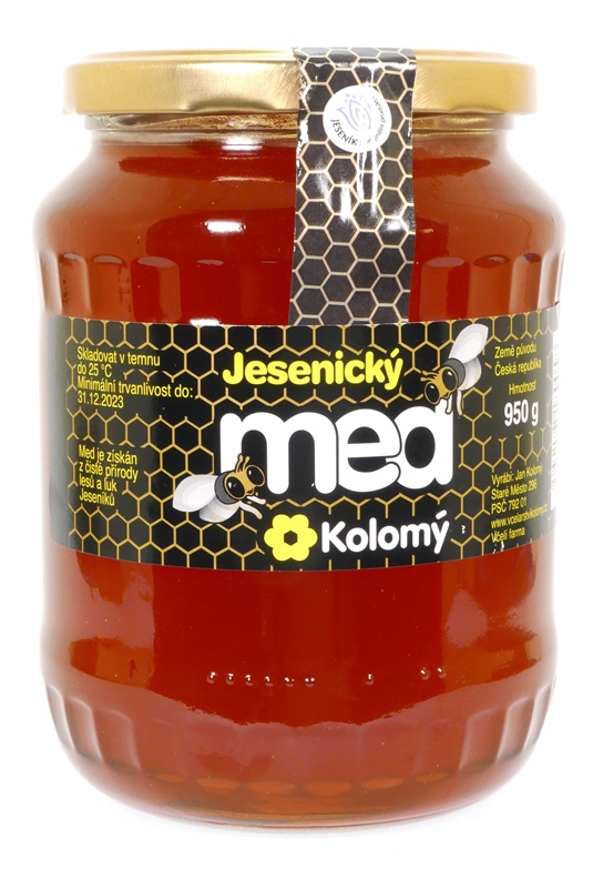 Med květový lesní 950g