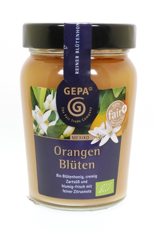 Med pomerančový 350g BIO