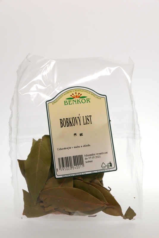 Bobkový list celý 5g