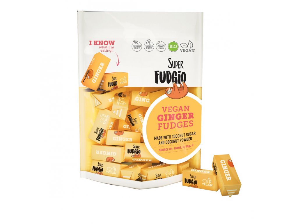 Karamelky zázvorové vegan 150g BIO
