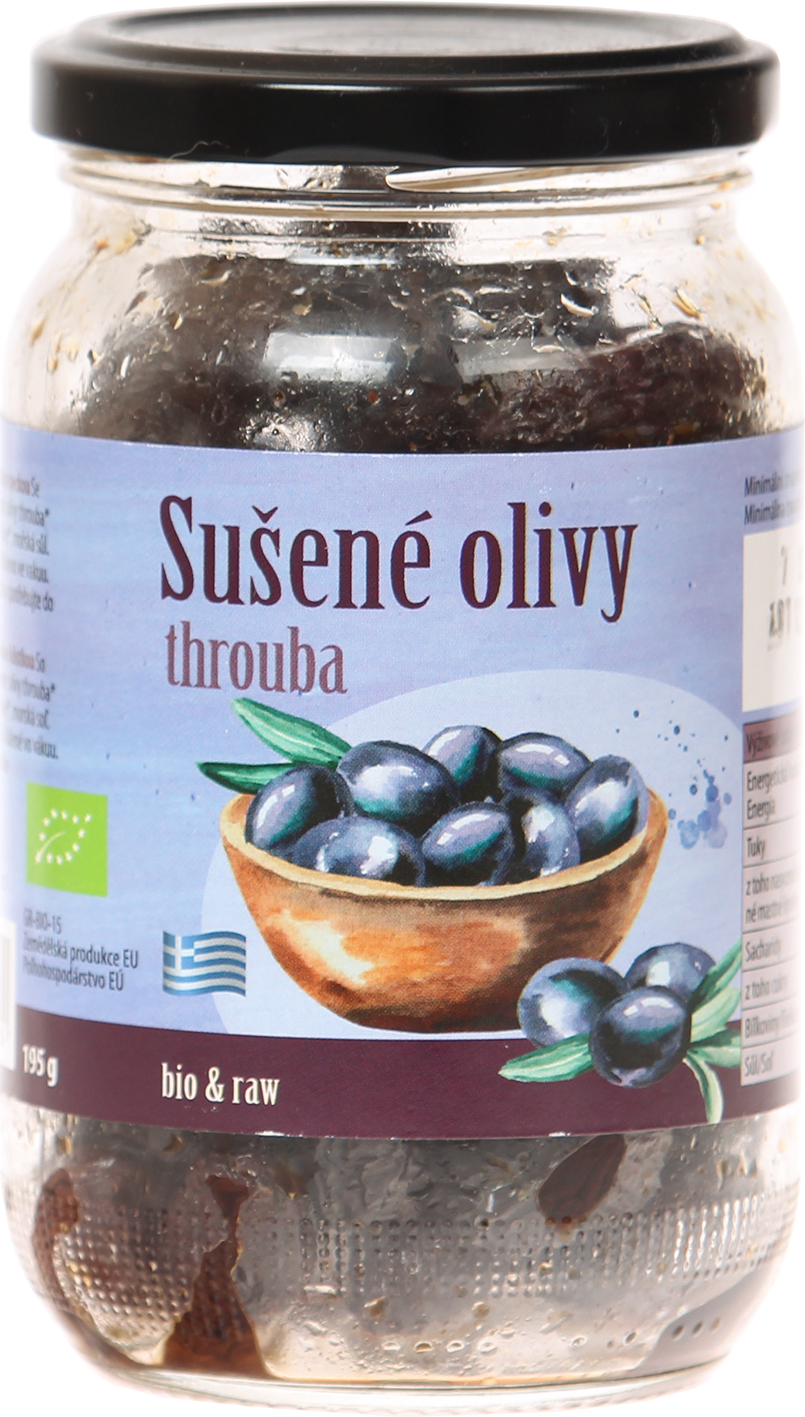 Olivy sušené 195g BIO