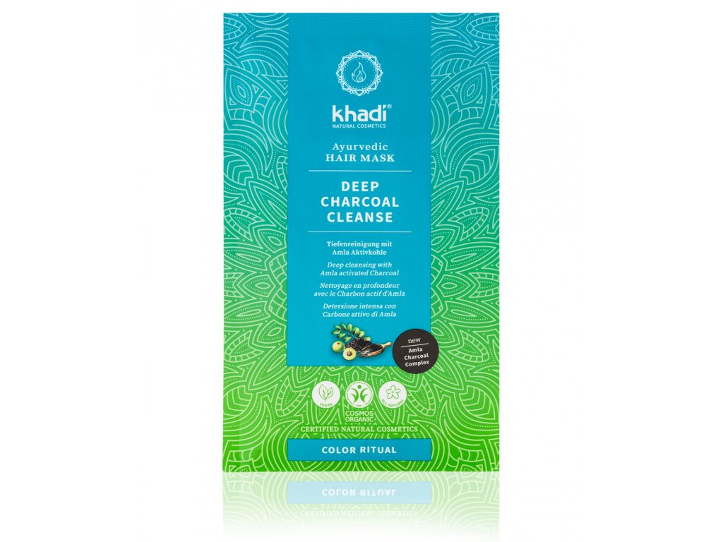 Vlasová maska HLOUBKOVÉ ČIŠTĚNÍ AKTIVNÍM UHLÍM 50g