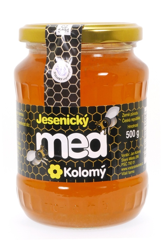 Med květový malinový 500g