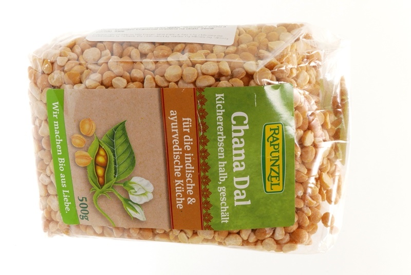 Cizrna půlená loupaná 500g BIO