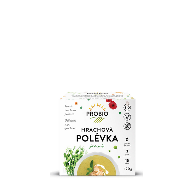 Polévka hrachová jemná 120g BIO