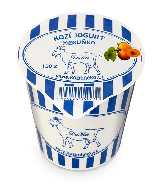 Kozí jogurt meruňka 150g